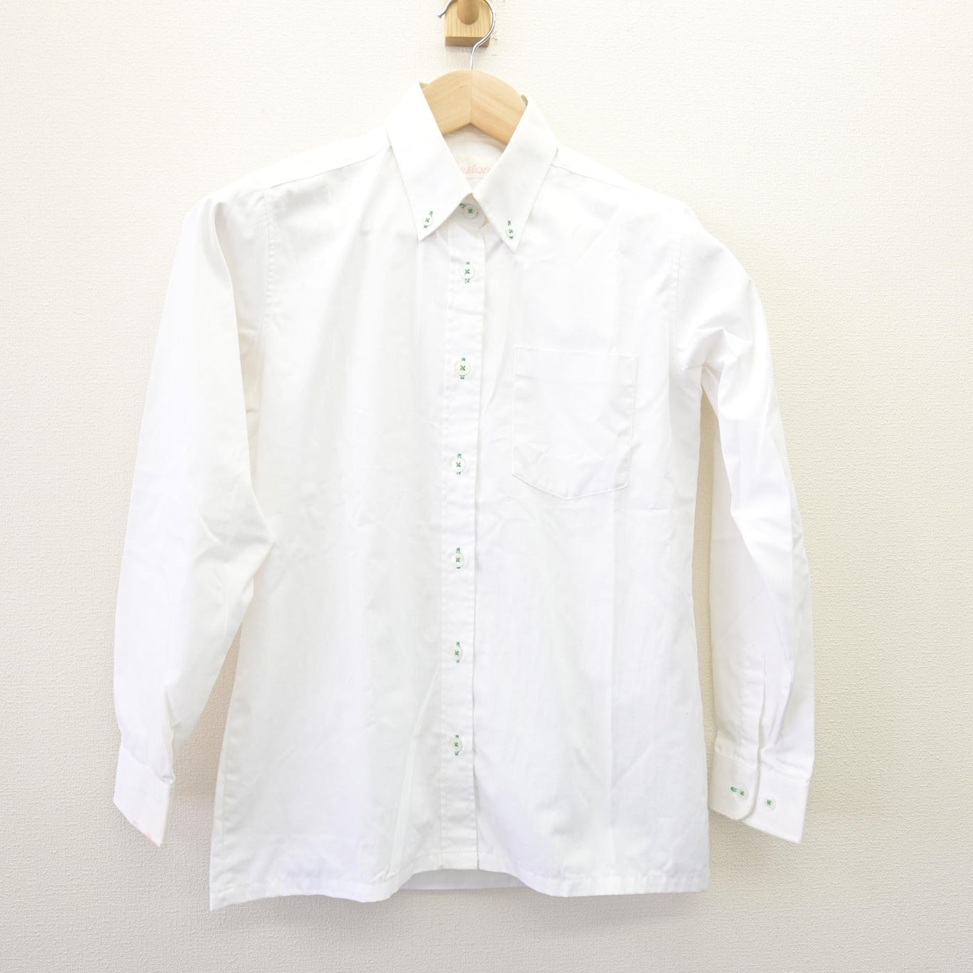 【中古】兵庫県 神出中学校 女子制服 2点 (シャツ・シャツ) sf114562