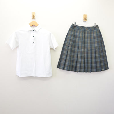 【中古】北海道 札幌西陵高等学校 女子制服 2点 (シャツ・スカート) sf114567