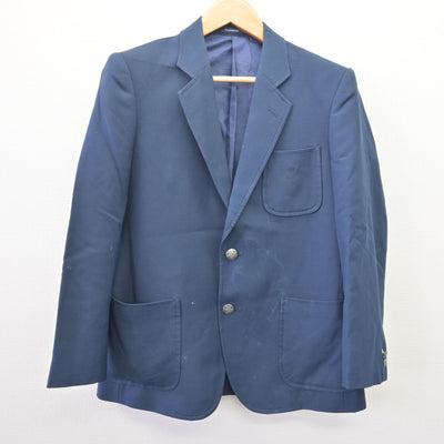【中古】北海道 札幌市立宮の丘中学校 男子制服 3点 (ブレザー・ズボン) sf114568