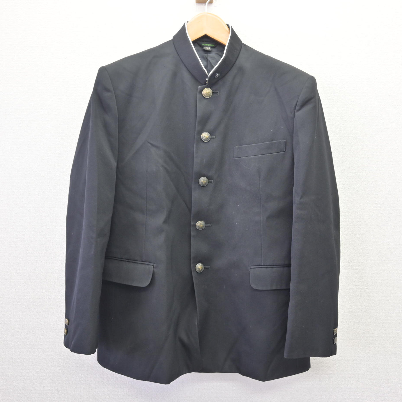 【中古】北海道 札幌稲雲高等学校 男子制服 2点 (学ラン・ズボン) sf114569