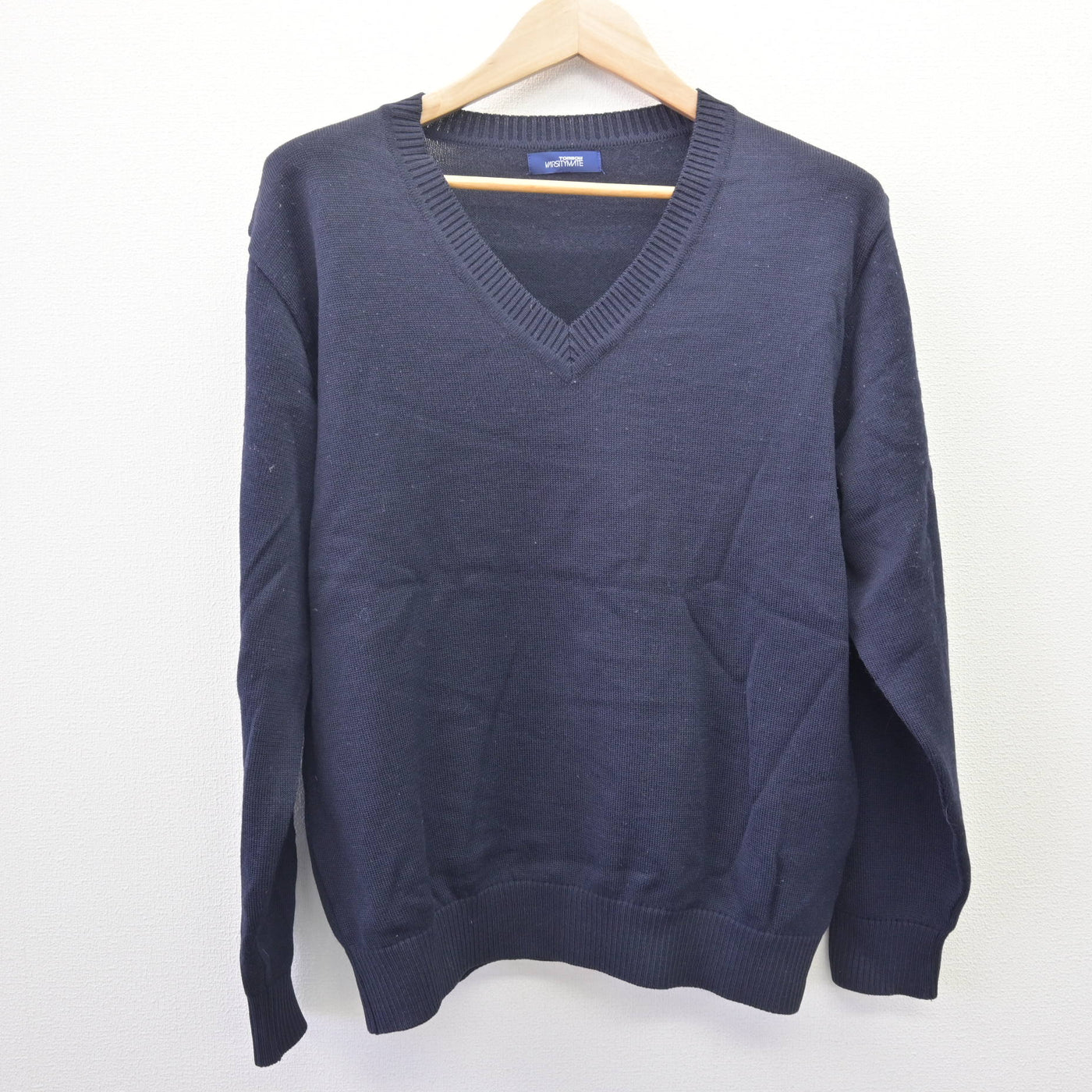 【中古】東京都 東海大学付属高輪台高等学校 男子制服 2点 (ニット・シャツ) sf114574