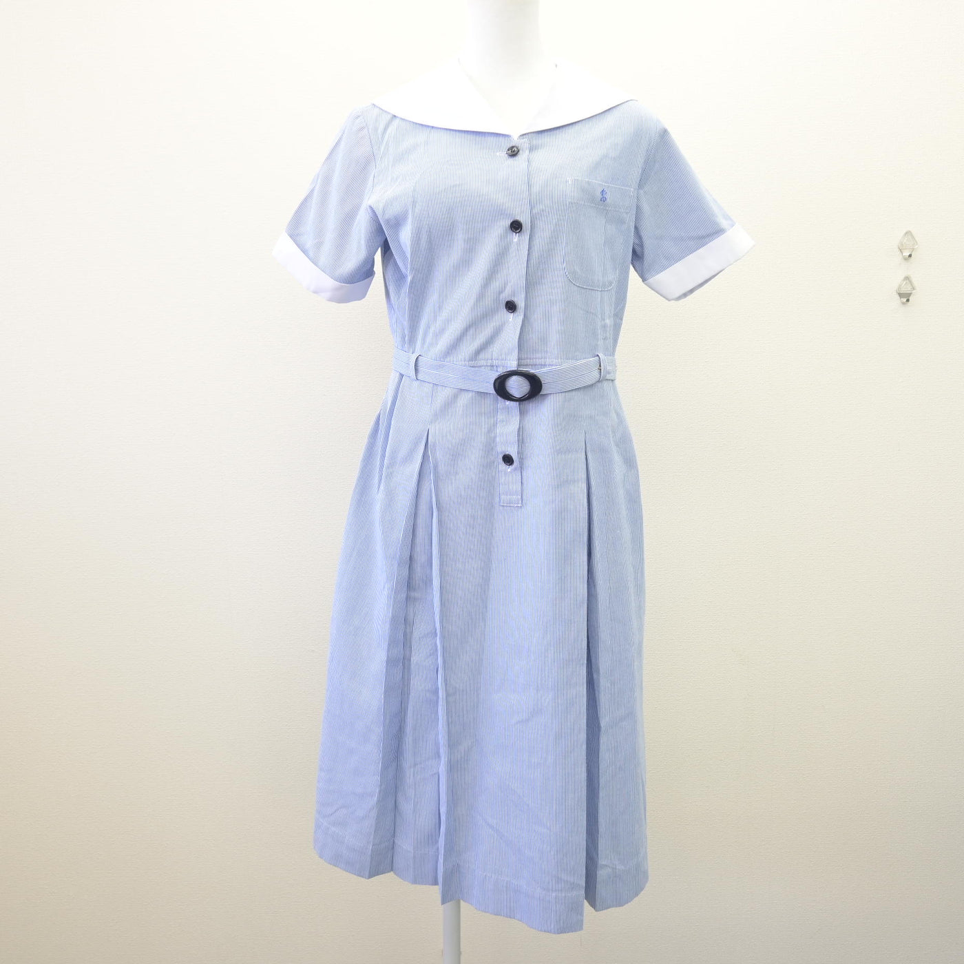 【中古】大阪府 ヴェリタス城星学園高等学校/旧制服 女子制服 1点 (ワンピース) sf114577
