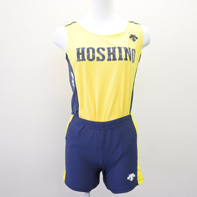 【中古】埼玉県 星野高等学校/陸上部ユニフォーム 女子制服 2点 (部活ユニフォーム 上・部活ユニフォーム 下) sf114581