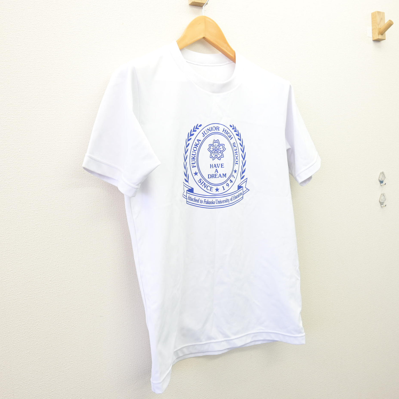 【中古】福岡県 福岡教育大学附属福岡中学校 女子制服 1点 (シャツ) sf114584