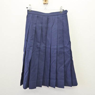【中古】広島県 安田女子高等学校 女子制服 5点 (ブレザー・ベスト・シャツ・スカート) sf114586