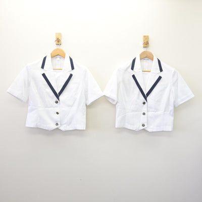 【中古】広島県 安田女子高等学校 女子制服 4点 (ブラウス・スカート) sf114588