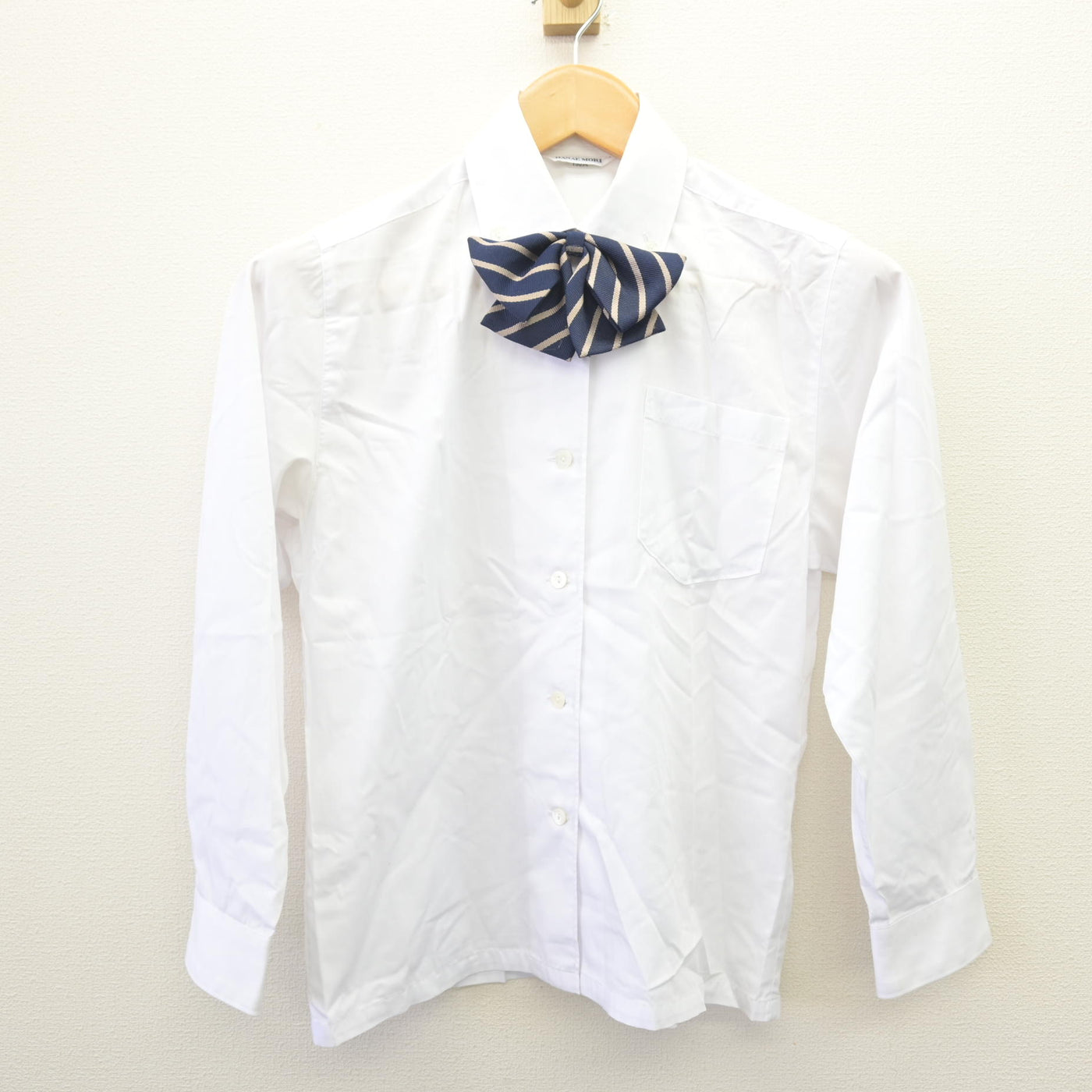【中古】広島県 安田女子中学校 女子制服 6点 (ブレザー・ニット・シャツ) sf114590