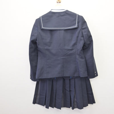 【中古】愛知県 栄徳高等学校 女子制服 4点 (ブレザー・シャツ・スカート) sf114597