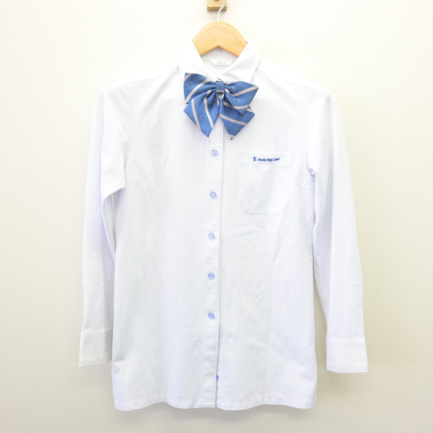 【中古】愛知県 栄徳高等学校 女子制服 4点 (ブレザー・シャツ・スカート) sf114597