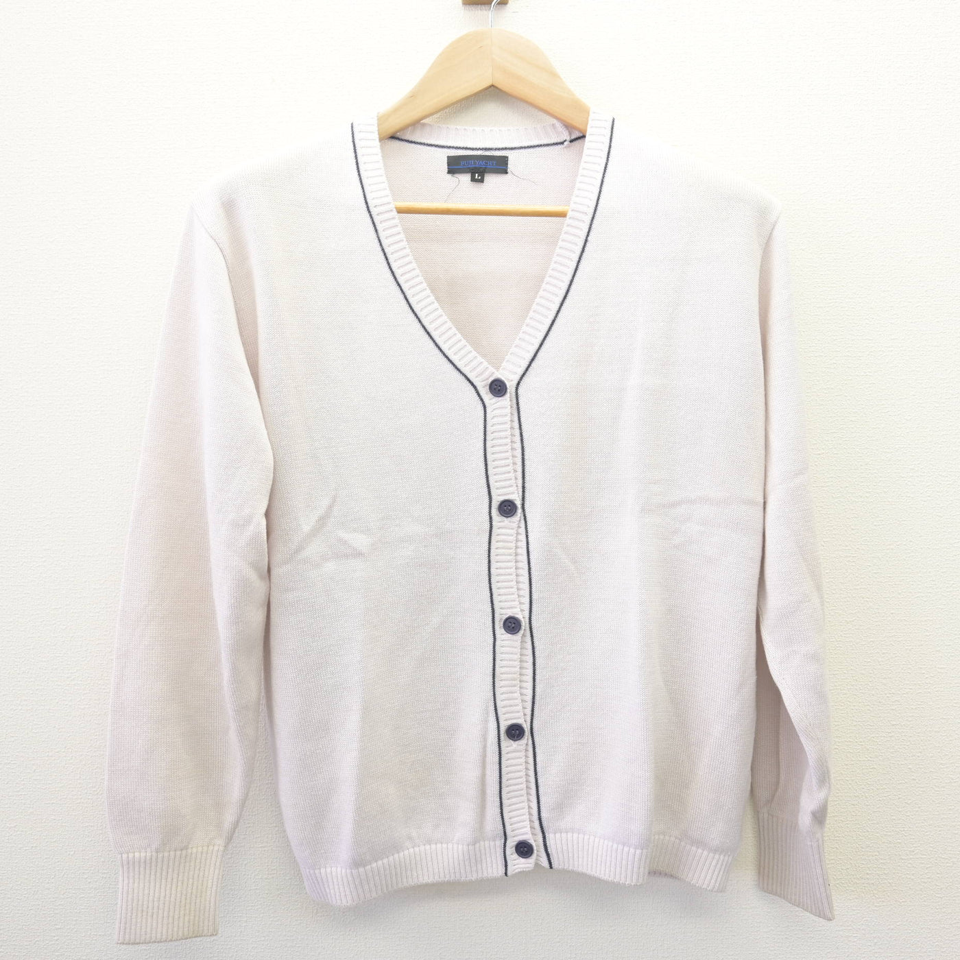 【中古】愛知県 栄徳高等学校 女子制服 2点 (ニット・シャツ) sf114599