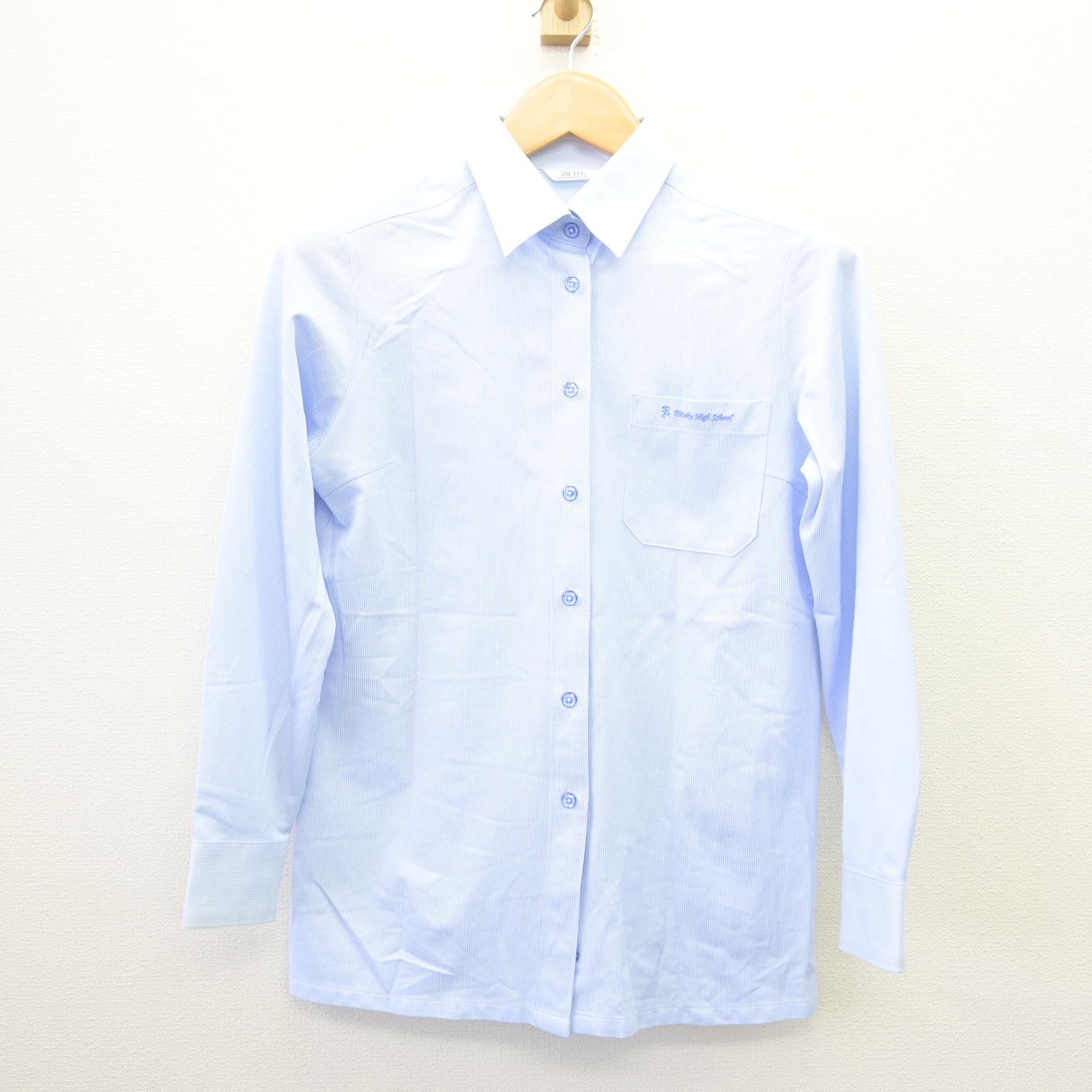 【中古】愛知県 栄徳高等学校 女子制服 2点 (ニット・シャツ) sf114599