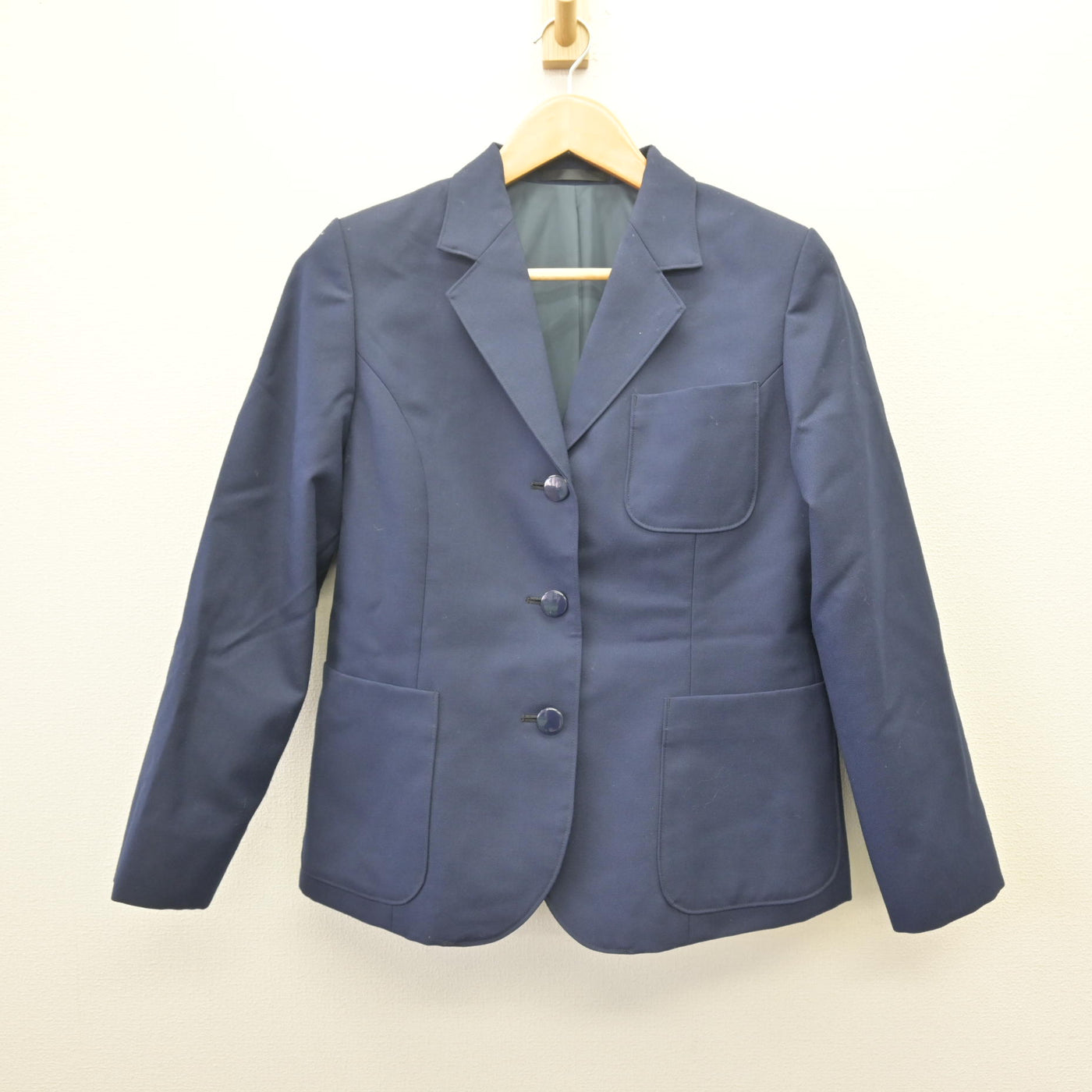 【中古】神奈川県 座間高等学校 女子制服 5点 (ブレザー・スカート) sf114600