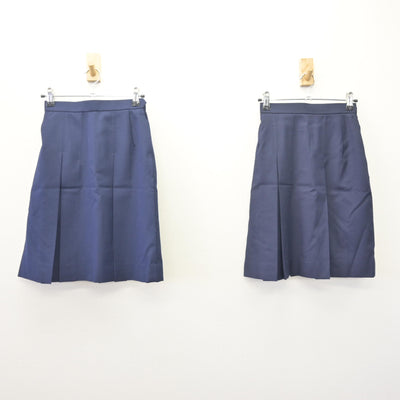 【中古】神奈川県 座間高等学校 女子制服 5点 (ブレザー・スカート) sf114600