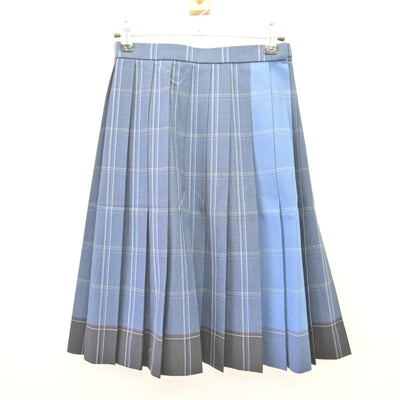 【中古】広島県 世羅高等学校 女子制服 2点 (ニットベスト・スカート) sf114604
