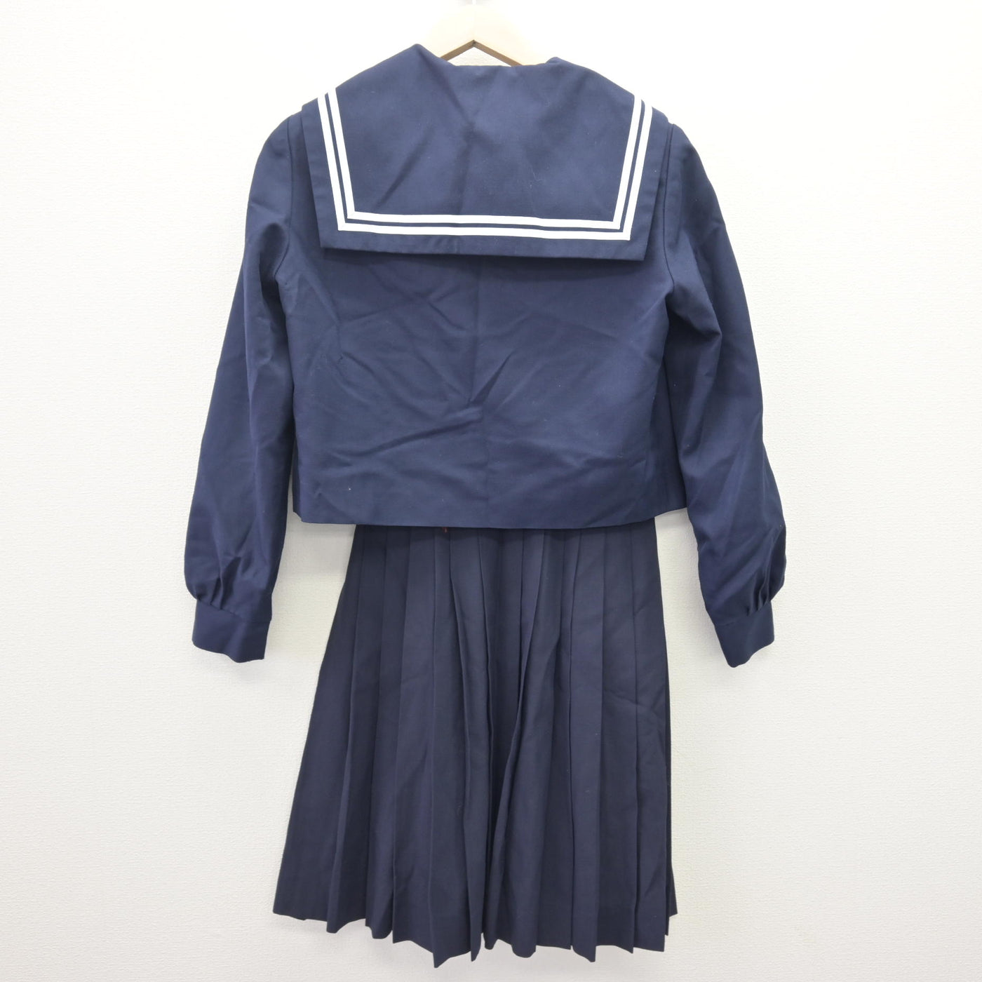 【中古】愛知県 大府北中学校/旧制服 女子制服 5点 (セーラー服・スカート・スカート) sf114608