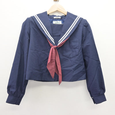 【中古】愛知県 大府北中学校/旧制服 女子制服 5点 (セーラー服・スカート・スカート) sf114608