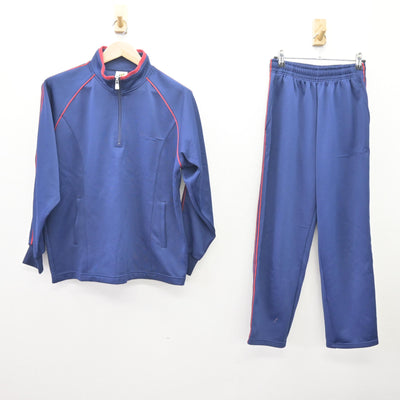 【中古】大阪府 上宮学園中学校・上宮高等学校 女子制服 2点 (ジャージ 上・ジャージ 下) sf114614