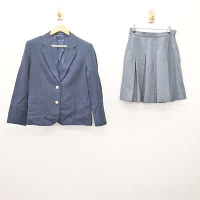 【中古】神奈川県 上矢部高等学校 女子制服 4点 (ブレザー・スカート・スカート) sf114634