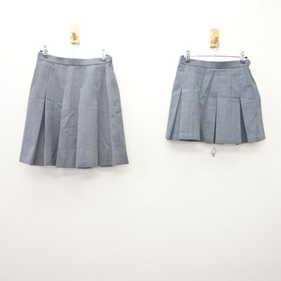 【中古】神奈川県 上矢部高等学校 女子制服 4点 (ブレザー・スカート・スカート) sf114634