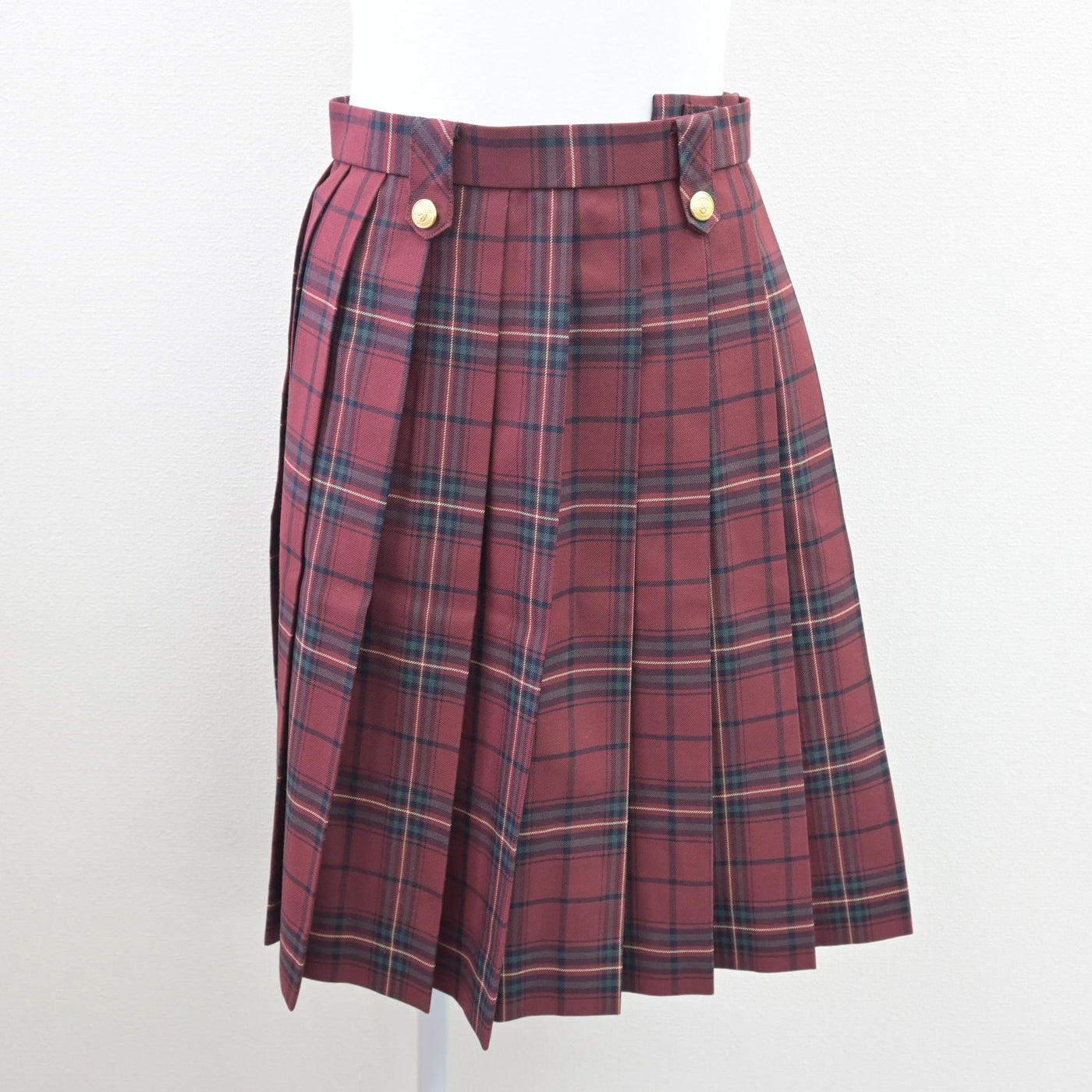 【中古】山口県 中村女子高等学校 女子制服 3点 (ブレザー・ニットベスト・スカート) sf114658