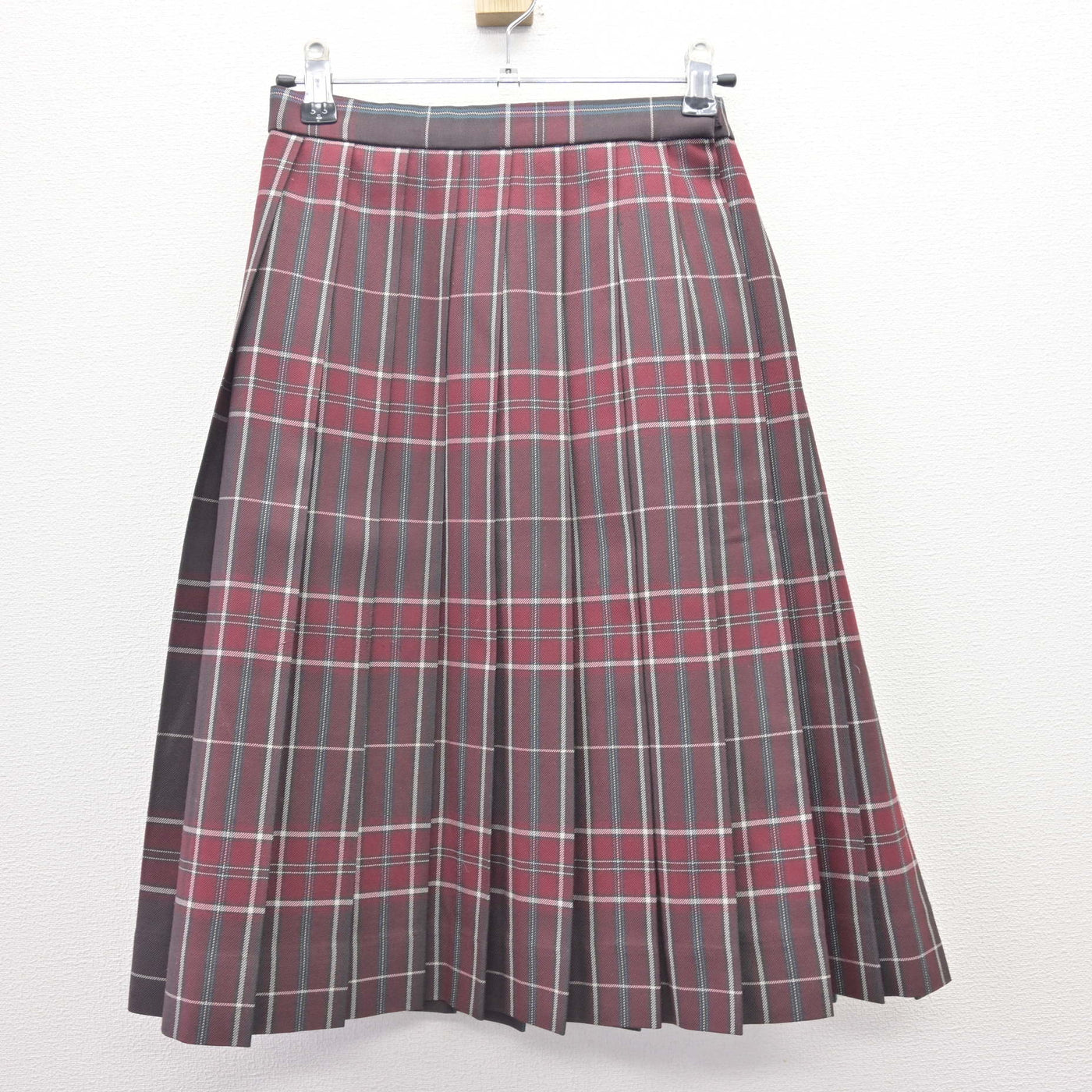 【中古】愛知県 清林館高等学校 女子制服 3点 (ブレザー・スカート) sf114659