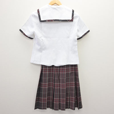 【中古】愛知県 清林館高等学校 女子制服 4点 (ブラウス・スカート) sf114661
