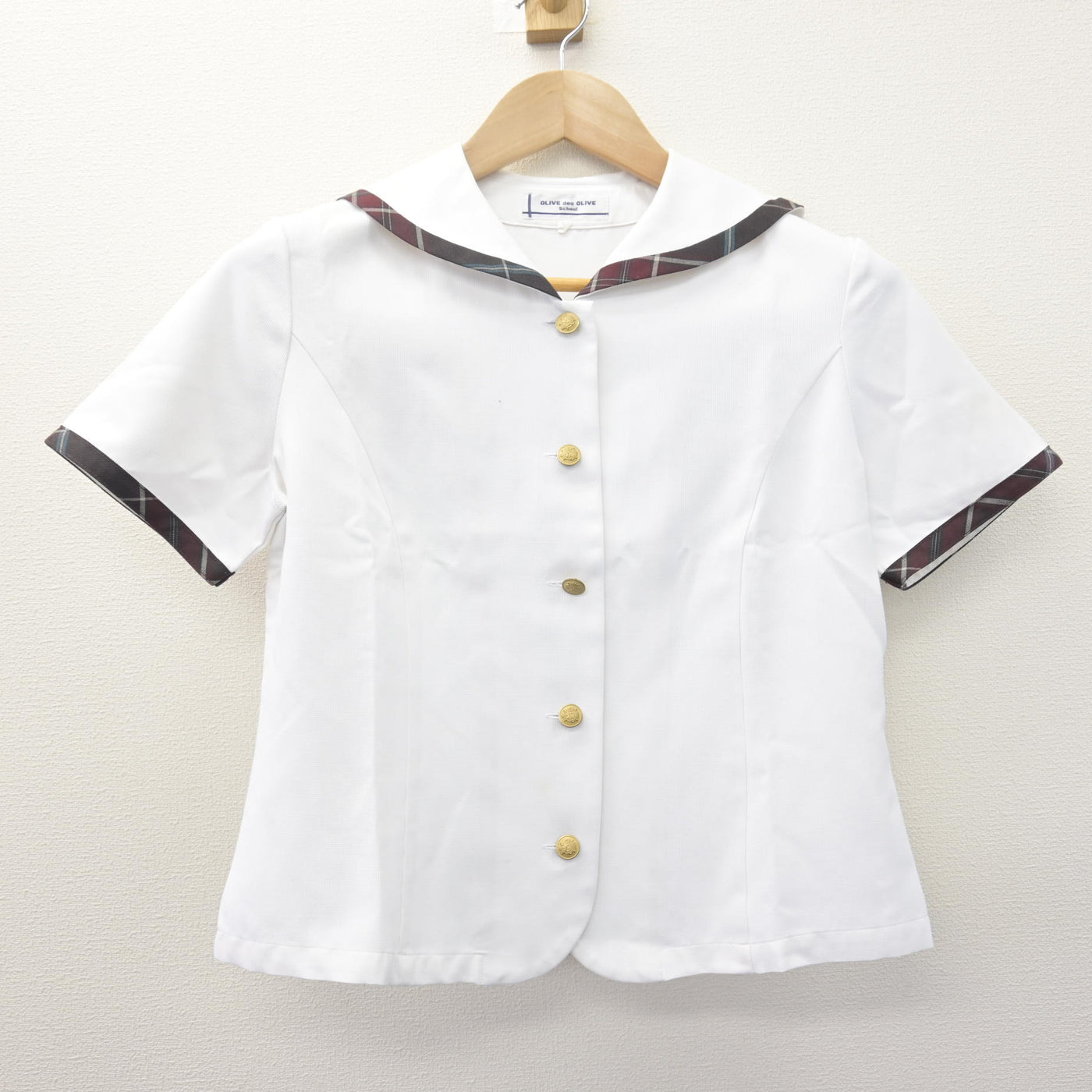 【中古】愛知県 清林館高等学校 女子制服 4点 (ブラウス・スカート) sf114661