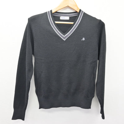 【中古】愛知県 清林館高等学校 女子制服 2点 (ニット・ニット) sf114662
