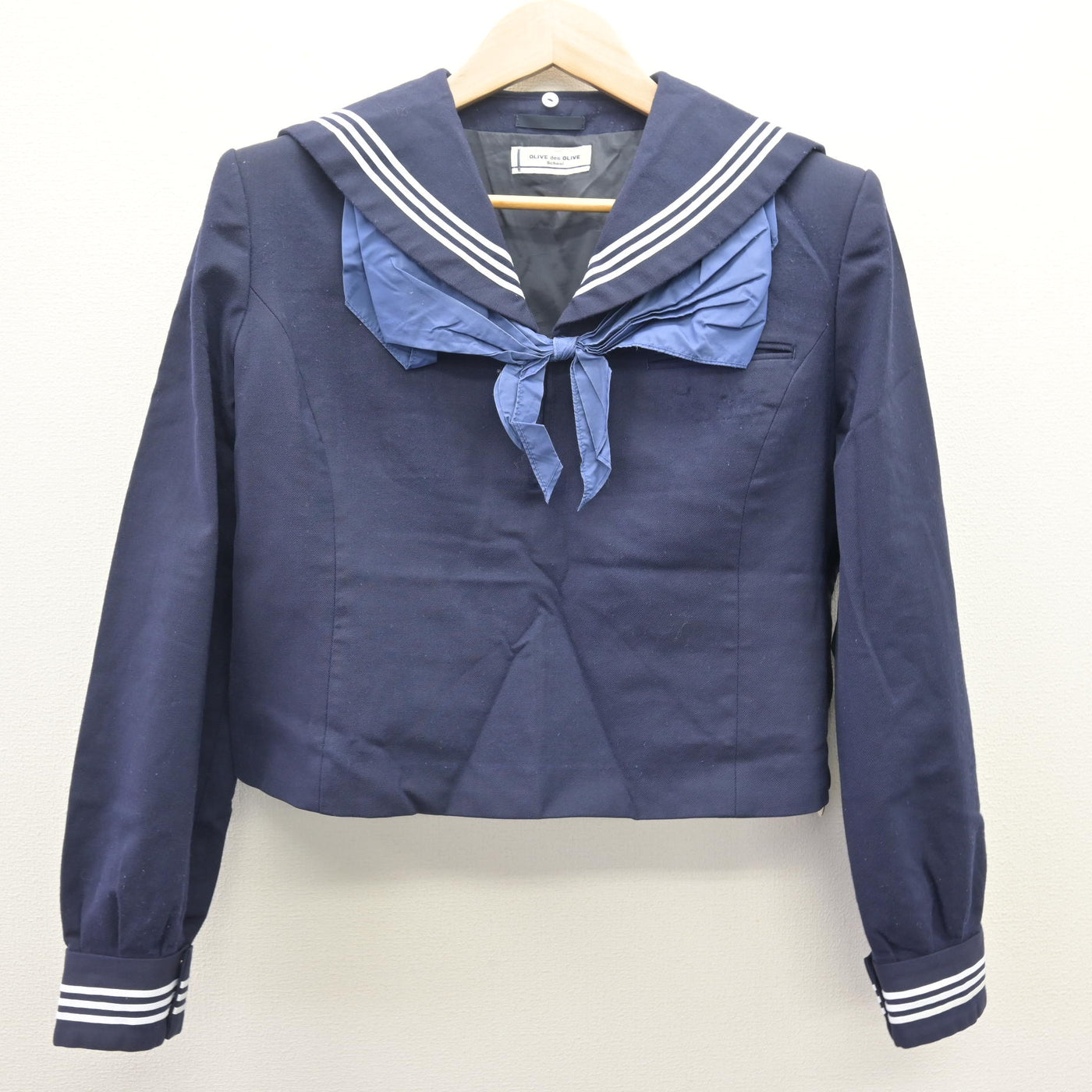 【中古】栃木県 栃木商業高等学校 女子制服 3点 (セーラー服・スカート) sf114664