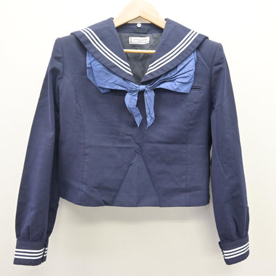 【中古】栃木県 栃木商業高等学校 女子制服 3点 (セーラー服・スカート) sf114664