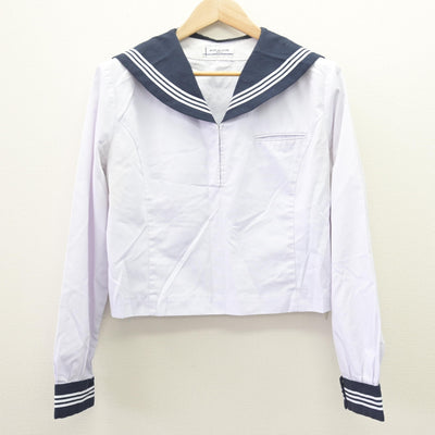 【中古】栃木県 栃木商業高等学校 女子制服 2点 (セーラー服) sf114666