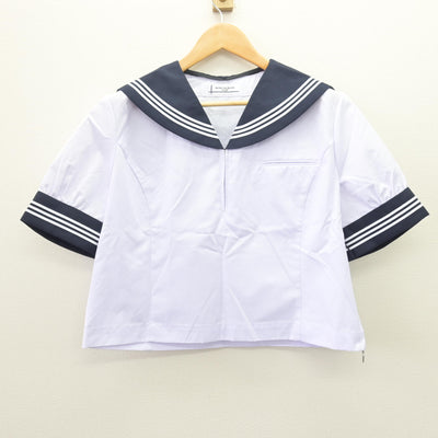 【中古】栃木県 栃木商業高等学校 女子制服 2点 (セーラー服) sf114666