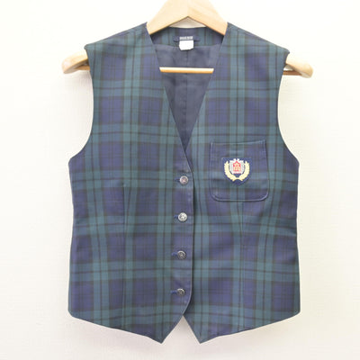 【中古】宮崎県 鵬翔中学校・高等学校 女子制服 2点 (ベスト) sf114673