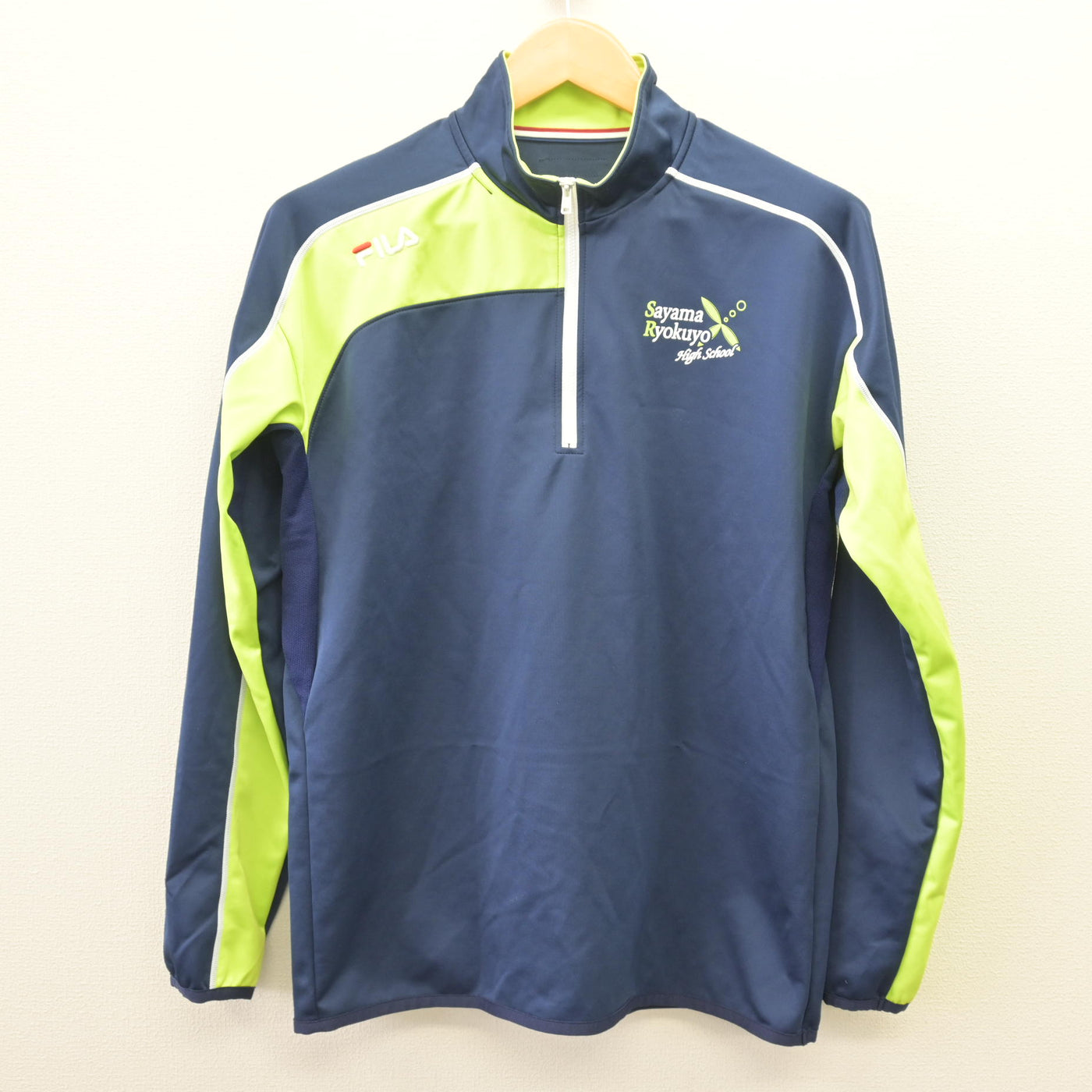 【中古】埼玉県 狭山緑陽高等学校 女子制服 2点 (ジャージ 上・ジャージ 下) sf114680
