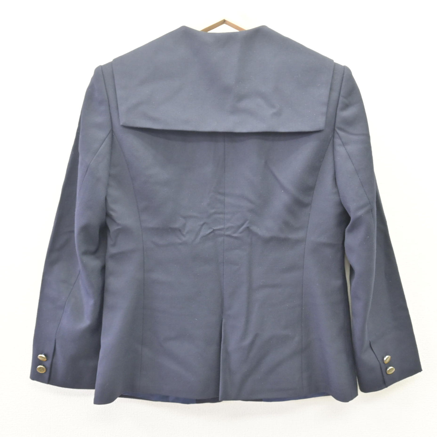 【中古】北海道 深川西高等学校 女子制服 2点 (ブレザー・スカート) sf114684
