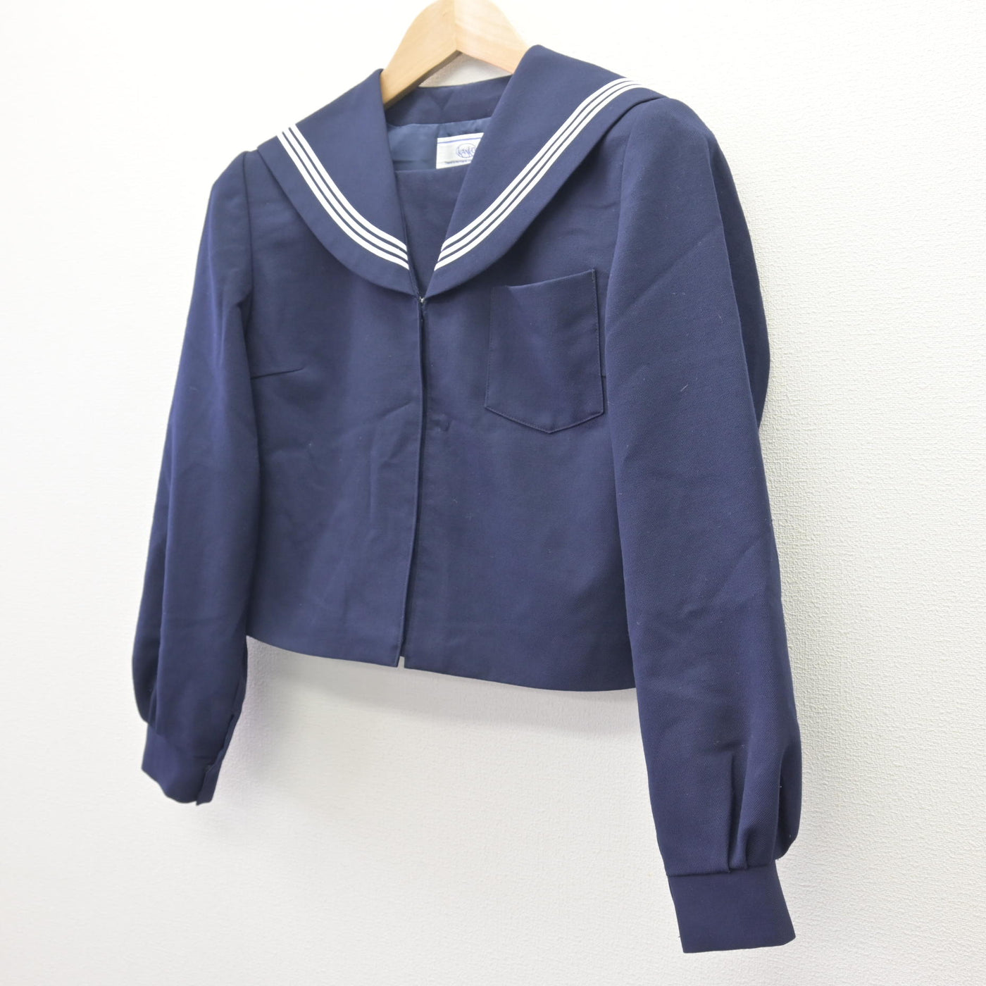 【中古】北海道 深川中学校 女子制服 1点 (セーラー服) sf114692