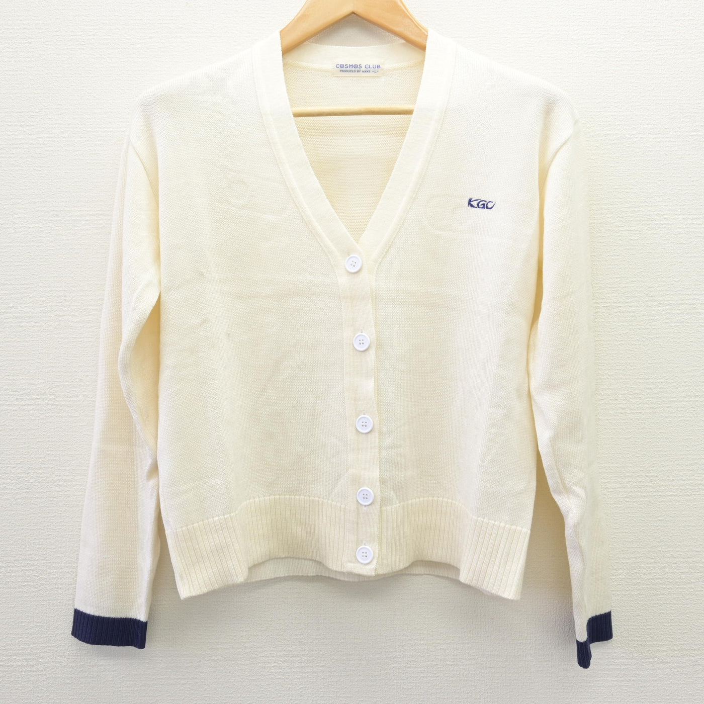 【中古】福島県 郡山女子大学附属高等学校 女子制服 3点 (ニット・ブラウス) sf114695