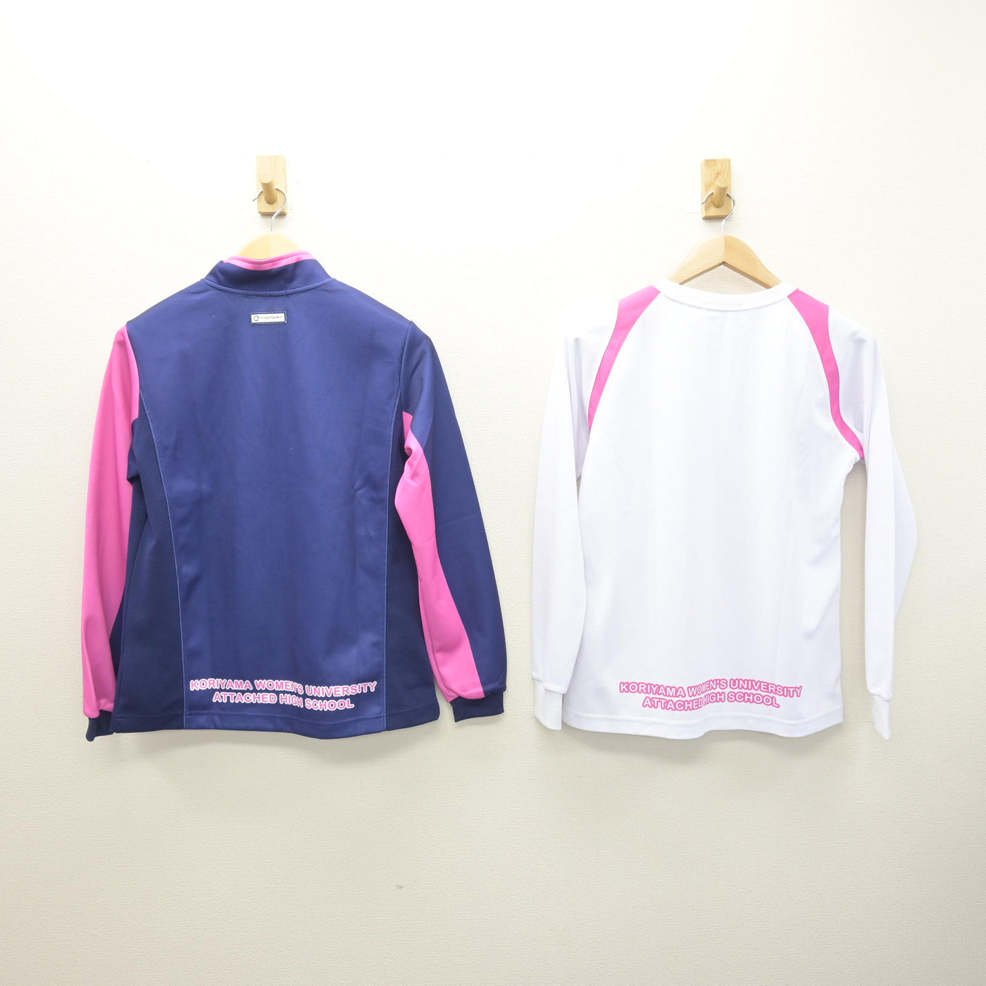 【中古】福島県 郡山女子大学附属高等学校 女子制服 3点 (ジャージ 上・体操服 上・ジャージ 下) sf114697