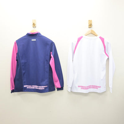 【中古】福島県 郡山女子大学附属高等学校 女子制服 3点 (ジャージ 上・体操服 上・ジャージ 下) sf114697