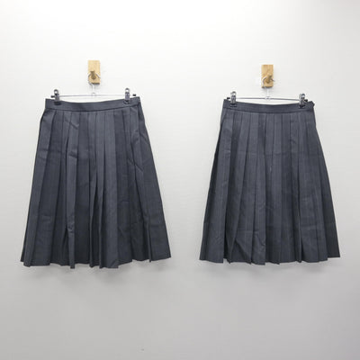 【中古】岐阜県 岐阜商業高等学校 女子制服 4点 (ブレザー・スカート) sf114705