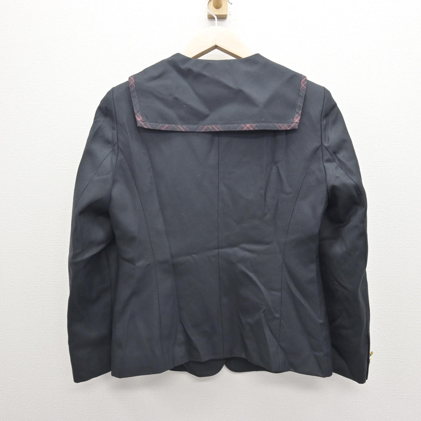 【中古】福岡県 九州産業大学付属九州産業高校 女子制服 4点 (ブレザー・シャツ・スカート) sf114706