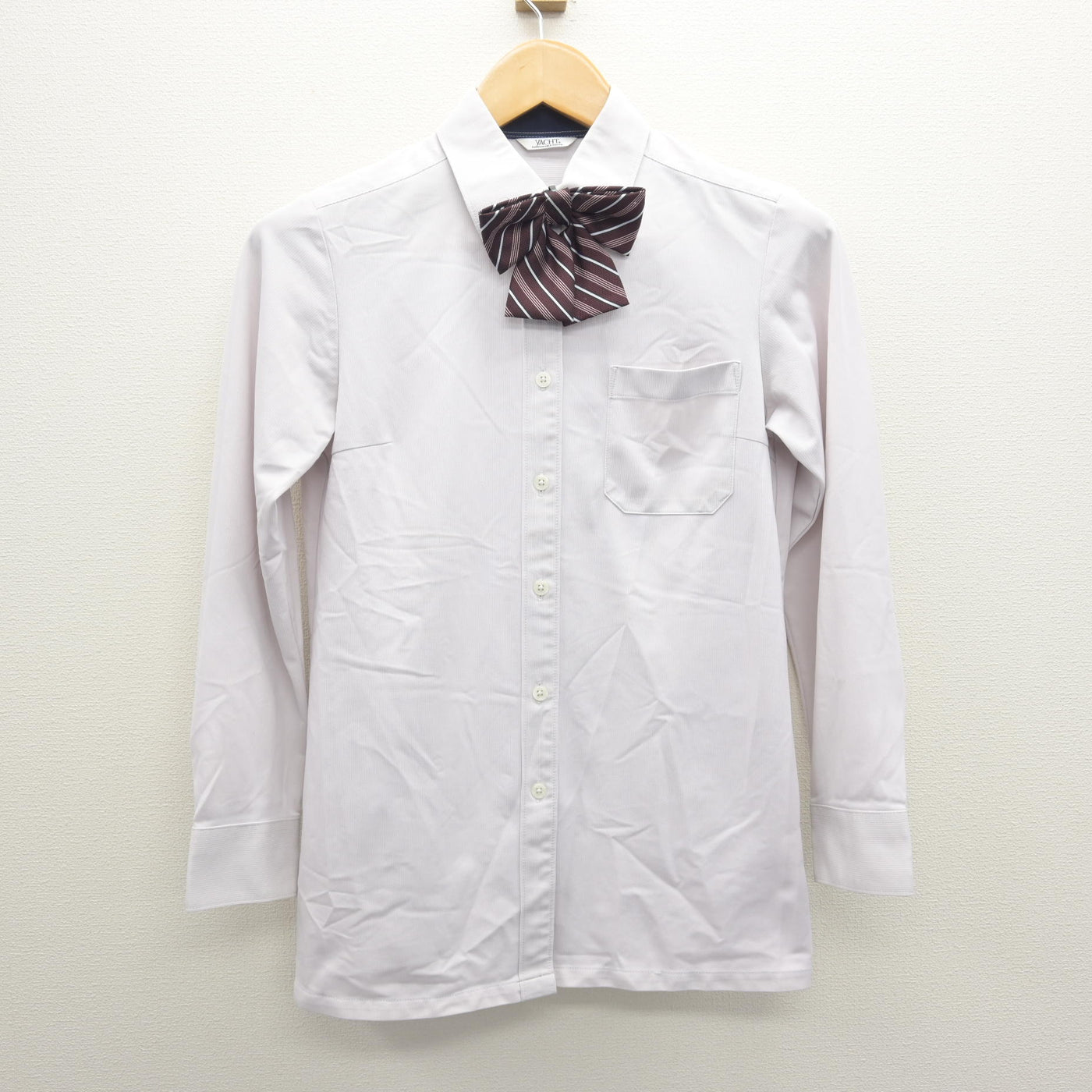 【中古】福岡県 九州産業大学付属九州産業高校 女子制服 4点 (ブレザー・シャツ・スカート) sf114706