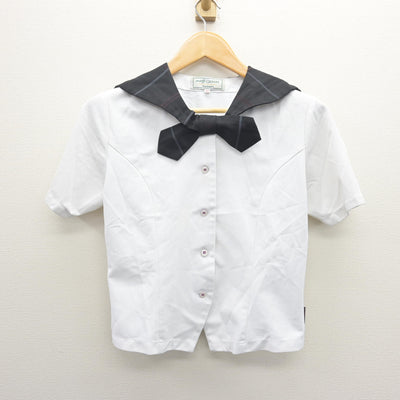 【中古】福岡県 九州産業大学付属九州産業高校 女子制服 2点 (セーラー服・スカート) sf114711