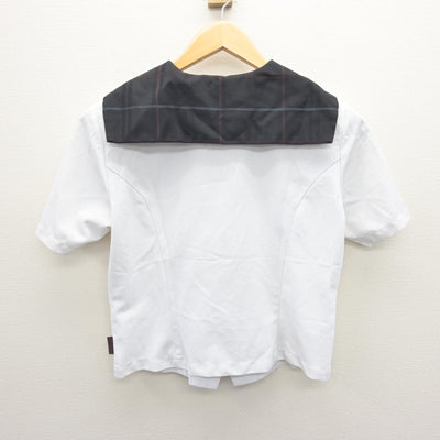 【中古】福岡県 九州産業大学付属九州産業高校 女子制服 2点 (セーラー服・スカート) sf114711