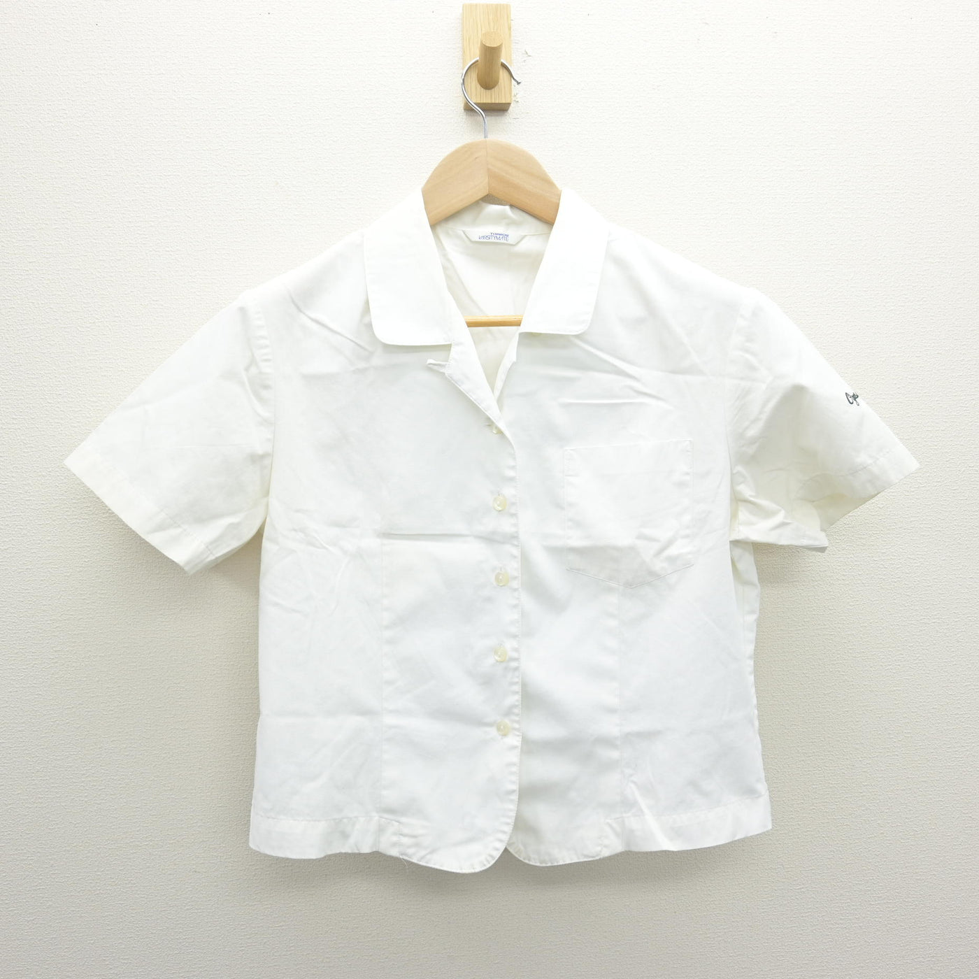 【中古】静岡県 小笠高等学校 女子制服 2点 (シャツ・スカート) sf114720