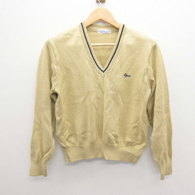 【中古】静岡県 小笠高等学校 女子制服 2点 (ニット・シャツ) sf114722