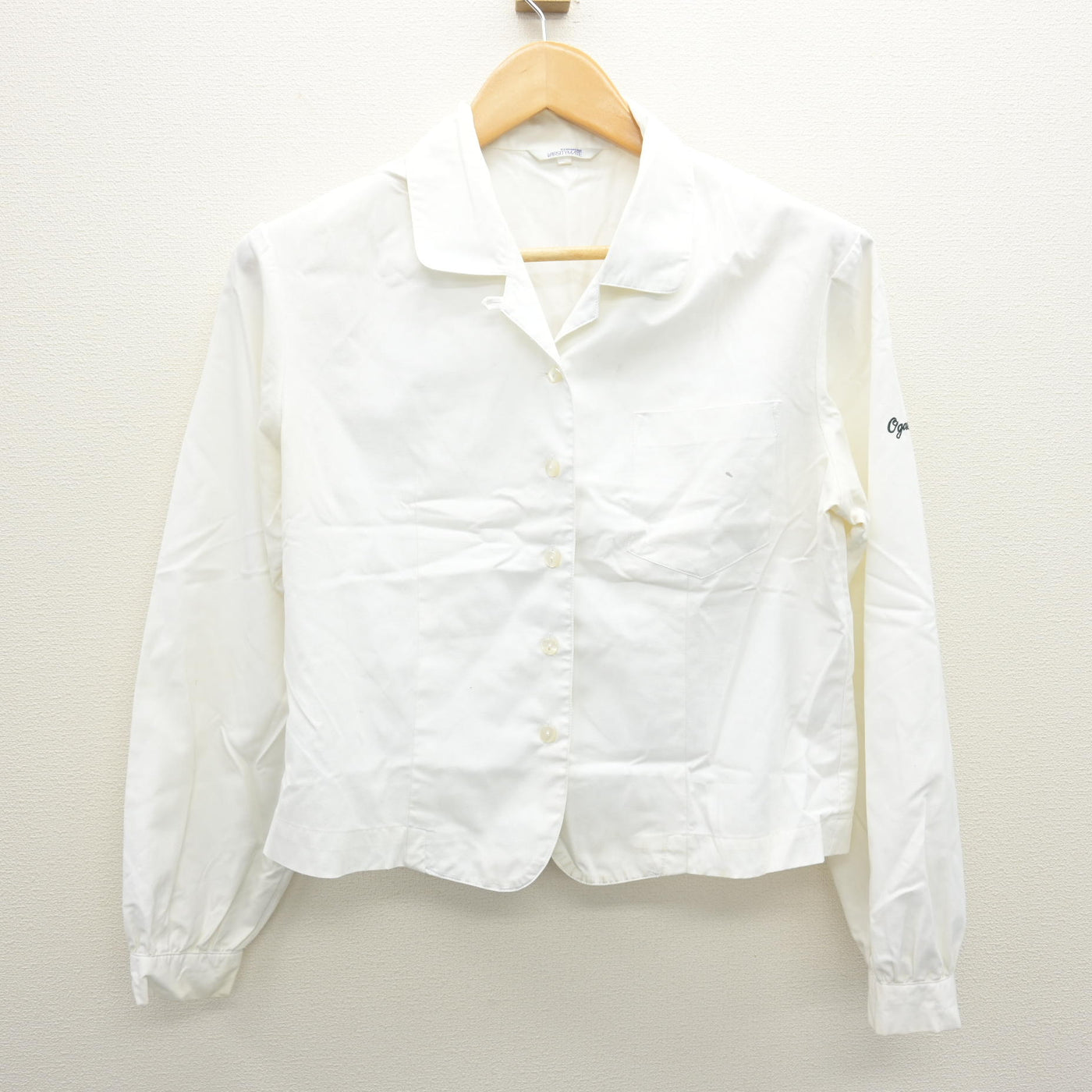 【中古】静岡県 小笠高等学校 女子制服 2点 (シャツ) sf114724
