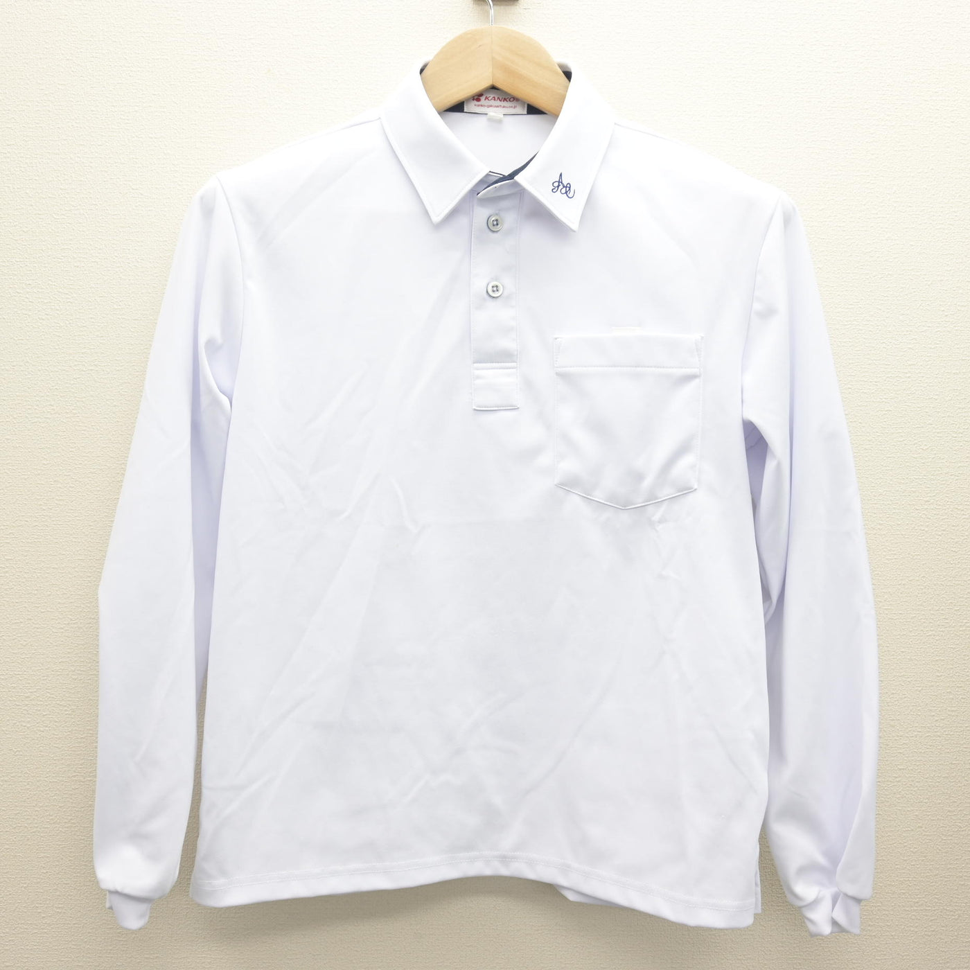 【中古】愛知県 七宝北中学校 女子制服 2点 (シャツ・ズボン) sf114738