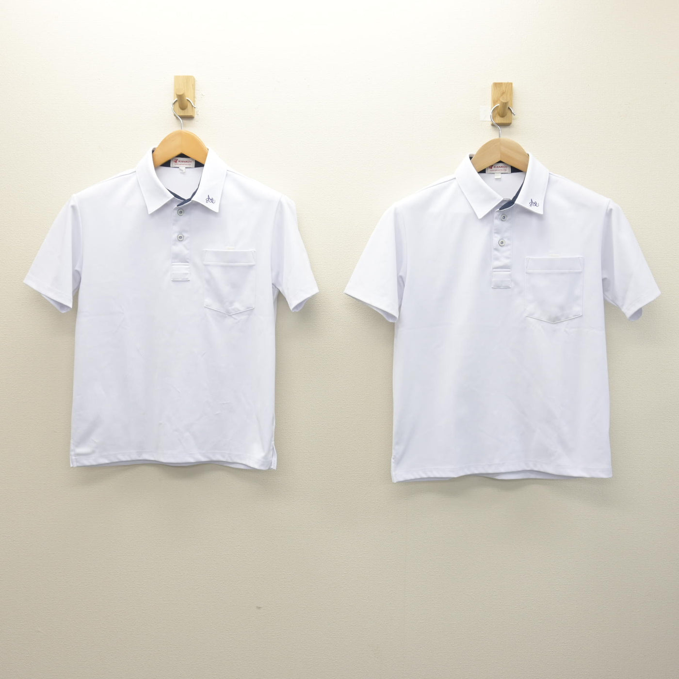 【中古】愛知県 七宝北中学校 女子制服 2点 (シャツ) sf114739