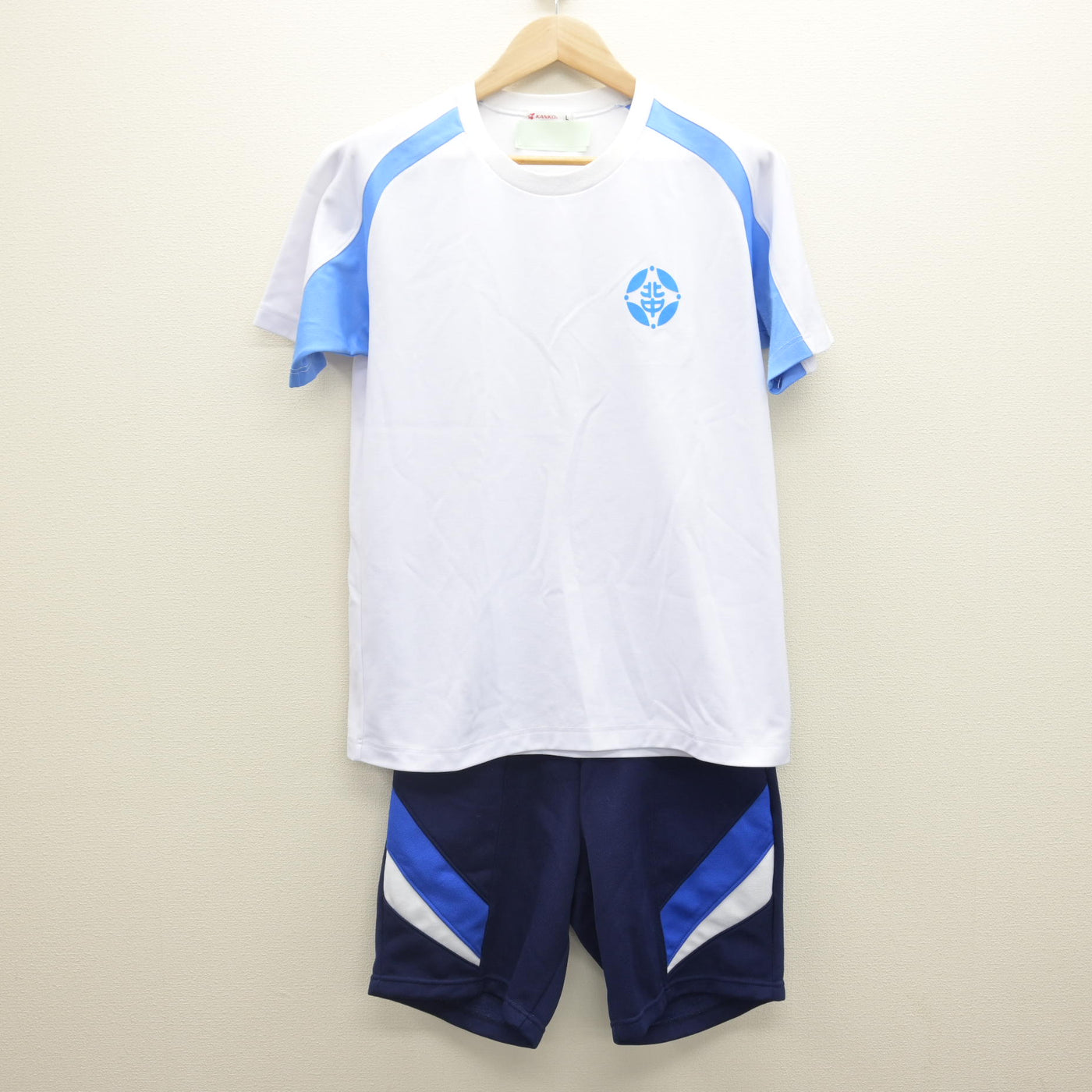 【中古】愛知県 七宝北中学校 女子制服 2点 (体操服 上・体操服 下) sf114741